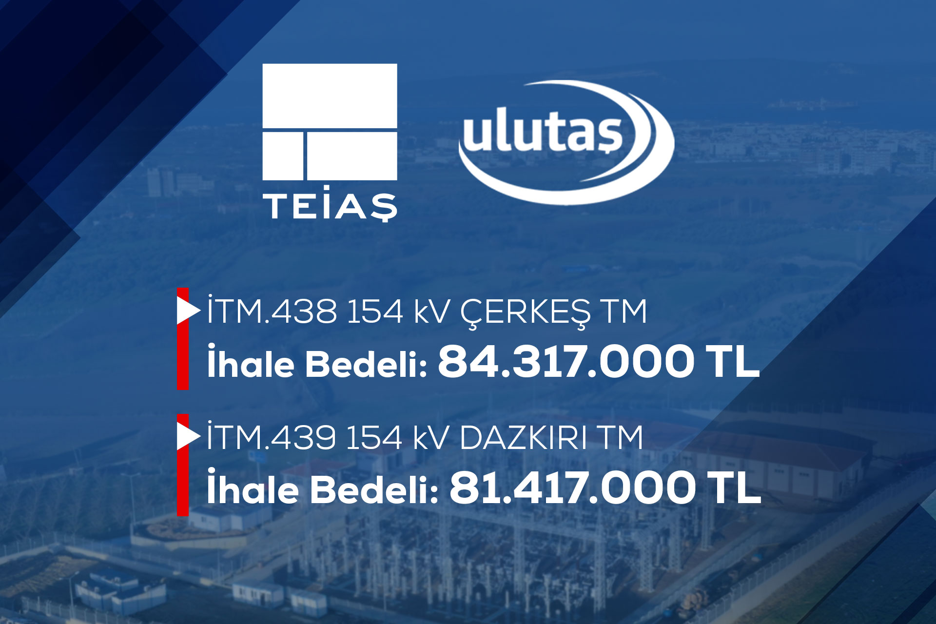 Çerkeş ve Dazkırı Projesi İhalesi