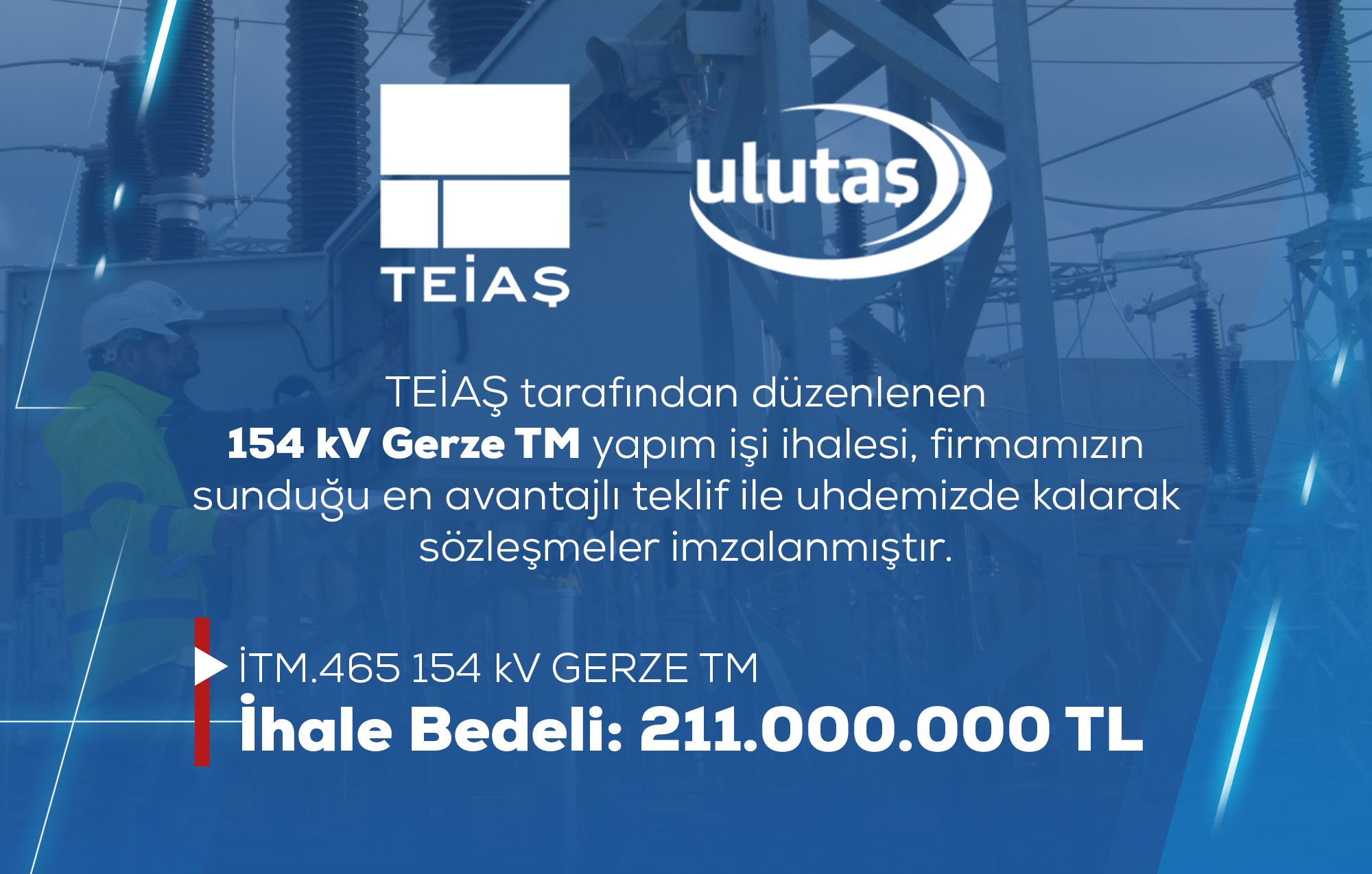 154 kV Gerze TM Yapım İşi